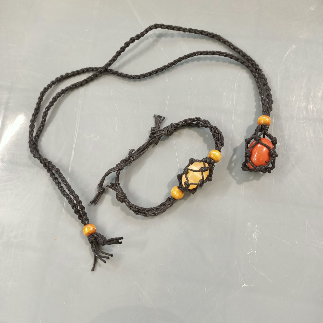 Macrame Necklaces & Bracelets