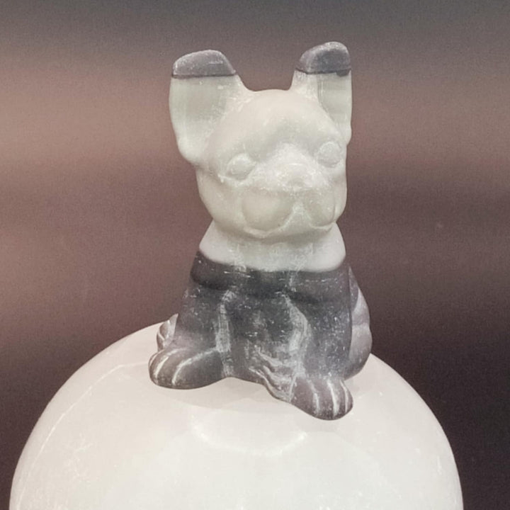 Tai Qi Stone (or Yin-Yang Stone) French Bulldog