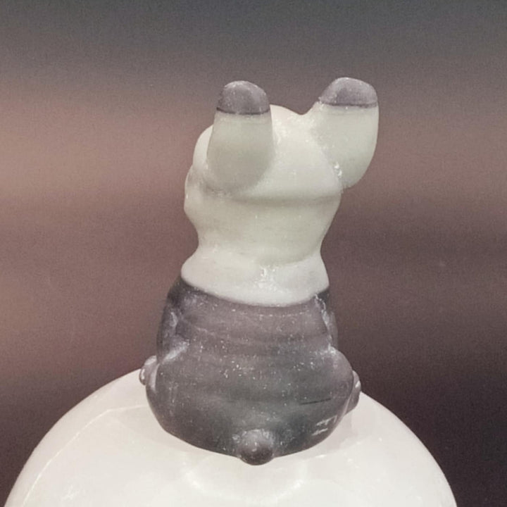 Tai Qi Stone (or Yin-Yang Stone) French Bulldog