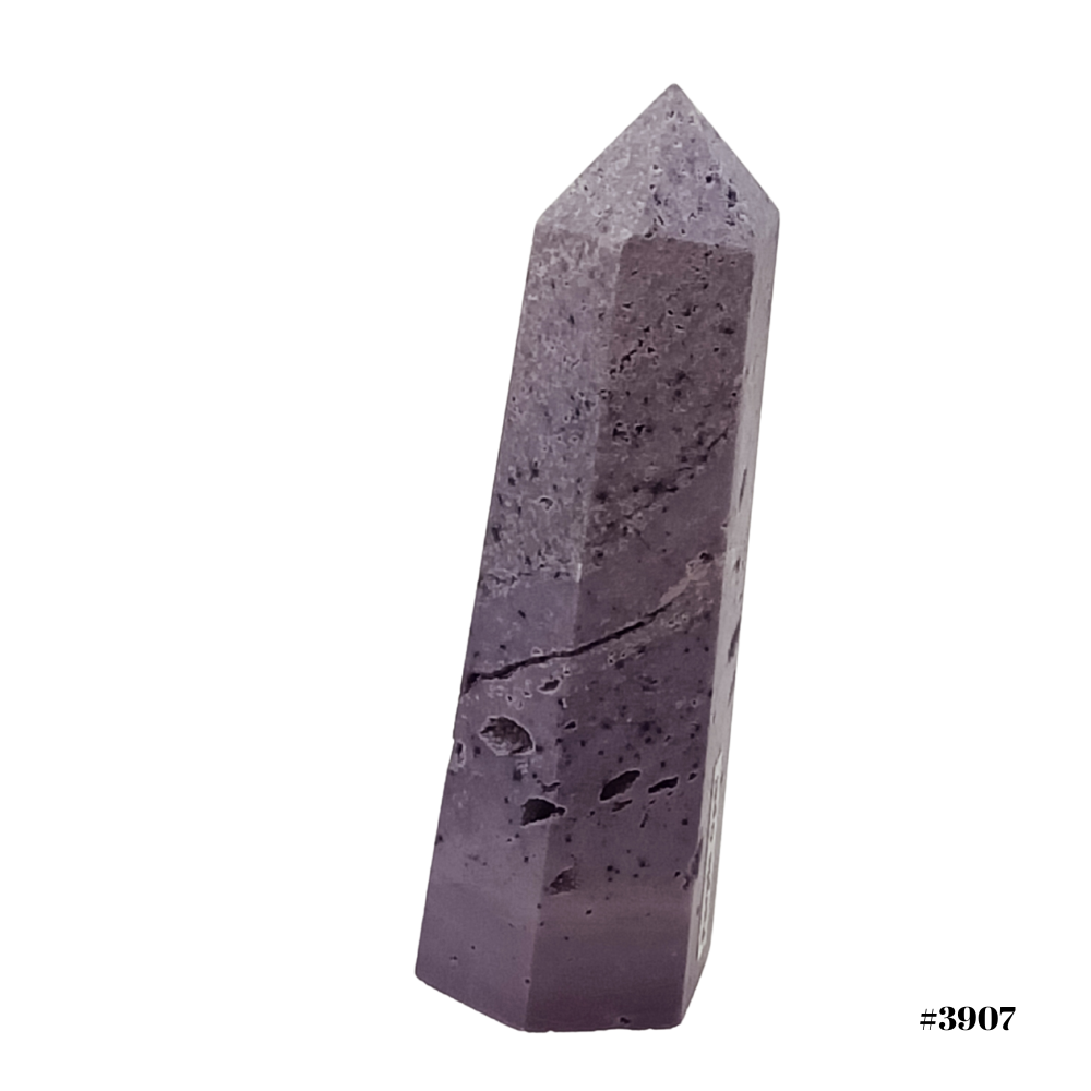 Number 3907 Purple Opal Point – Suz E Bee Candles & Crystals