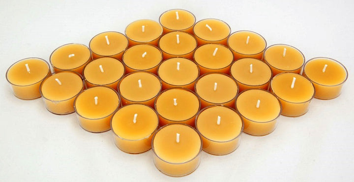 Pure Australian Beeswax Tea Light Candles 4-6 Hour