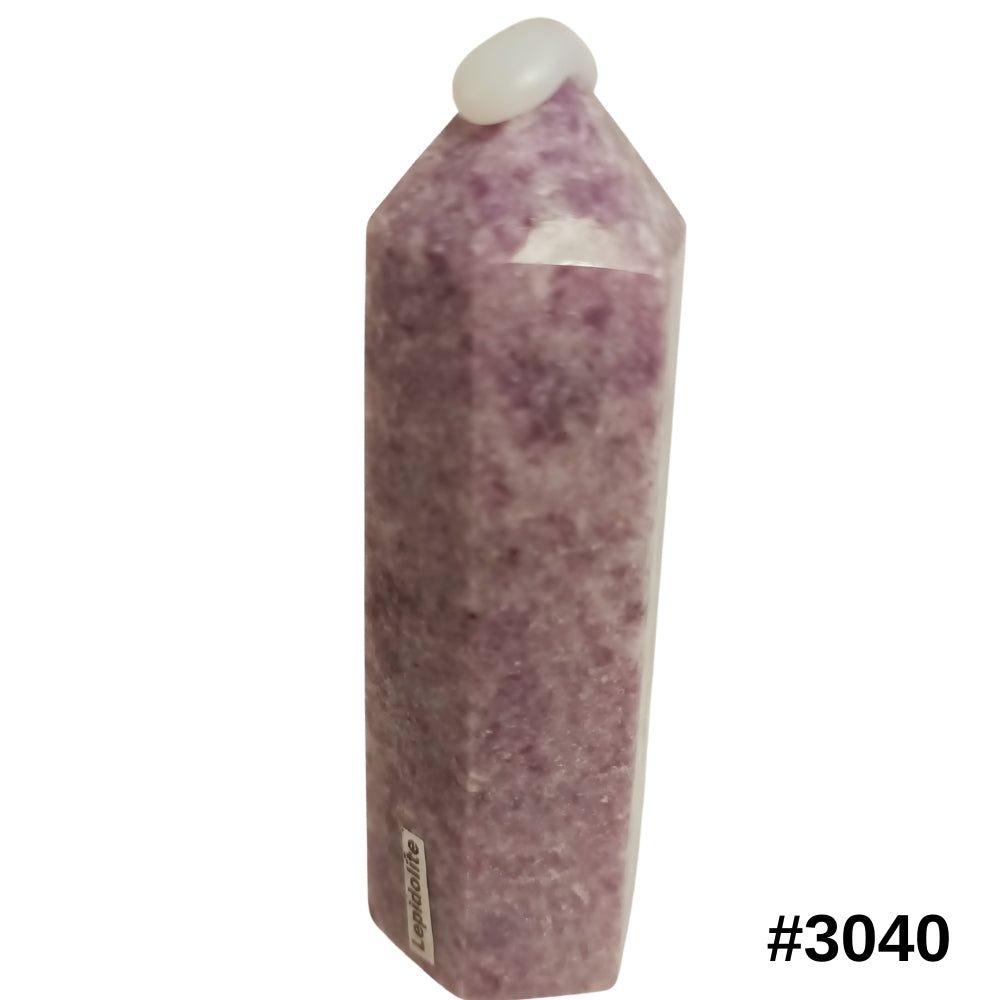 Number 3040 Lepidolite Point – Suz E Bee Candles & Crystals