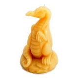 Dragon - Hand Poured Pure Australian Beeswax Candle Poured Candles - Suz E Bee Candles