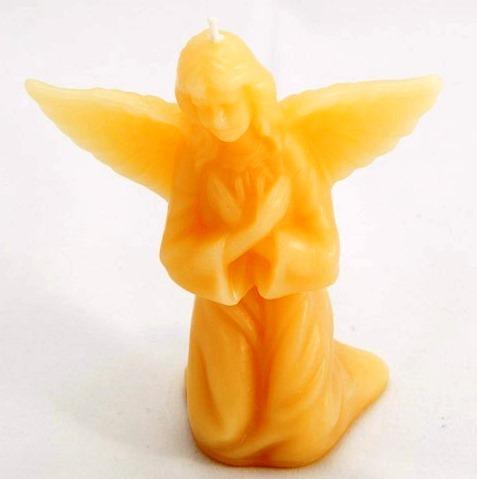 Angel - Handpoured, Pure Australian Beeswax Candle Poured Candles - Suz E Bee Candles