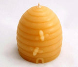 Large Beehive Skep - Hand poured, Pure Australian Beeswax Candle Poured Candles - Suz E Bee Candles