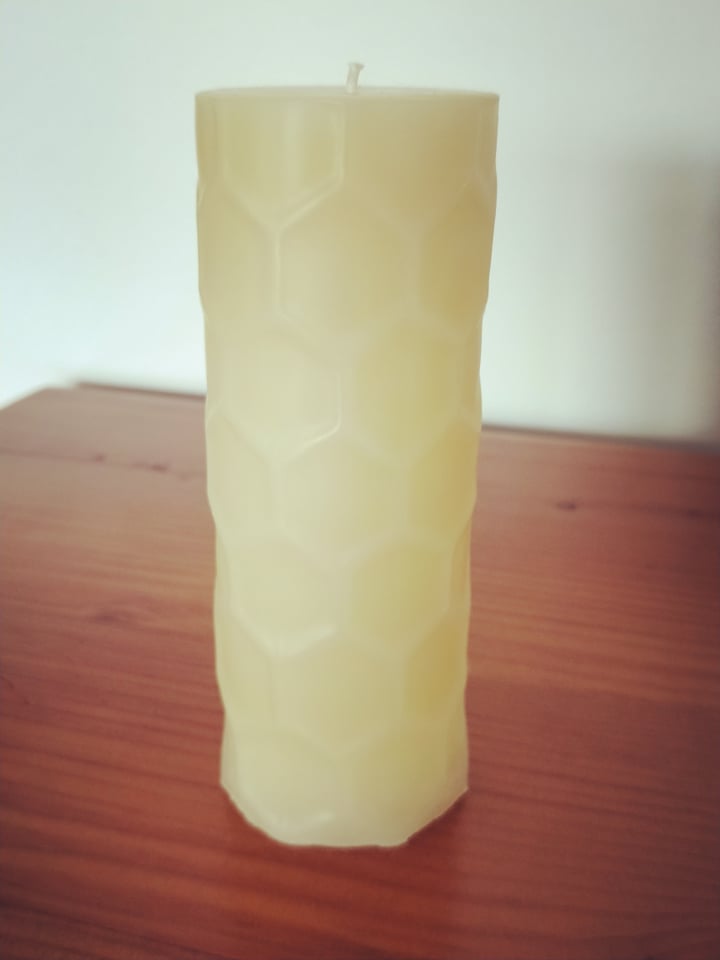 Honeycomb Pillar Candle